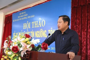 Dự thảo 4 được cho là một bước thụt lùi so với pháp lệnh tín ngưỡng tôn giáo năm 2004.