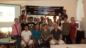 Vietnam activists attending cyber security training course in Vung Tau on Feb 20-22